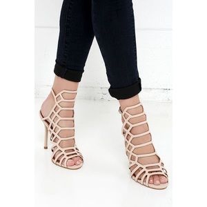 STEVE MADDEN Slithur Sandal Blush Pink Size 7.5